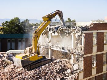 Commercial Demolition in Bedford, Texas